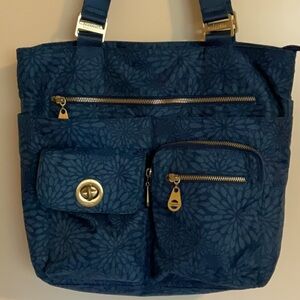Stylish Blue Floral Women's Bag